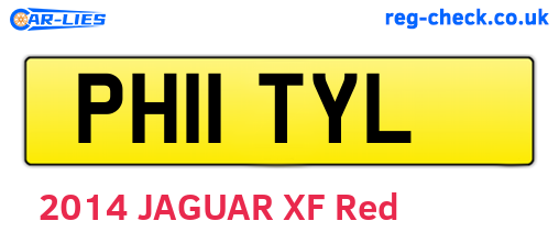 PH11TYL are the vehicle registration plates.