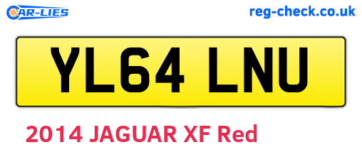 YL64LNU are the vehicle registration plates.