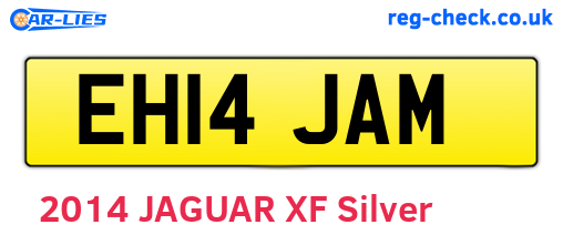 EH14JAM are the vehicle registration plates.