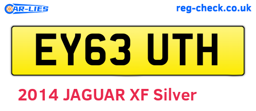 EY63UTH are the vehicle registration plates.