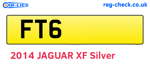 FT6 are the vehicle registration plates.