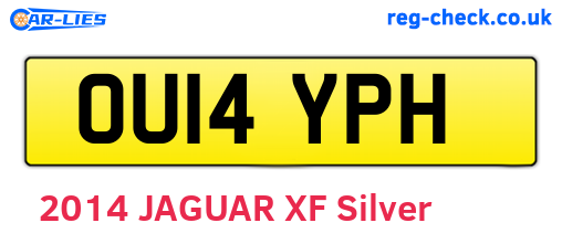 OU14YPH are the vehicle registration plates.