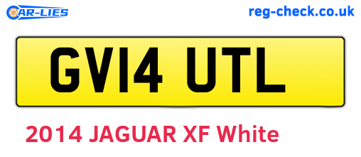 GV14UTL are the vehicle registration plates.