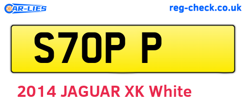 S7OPP are the vehicle registration plates.