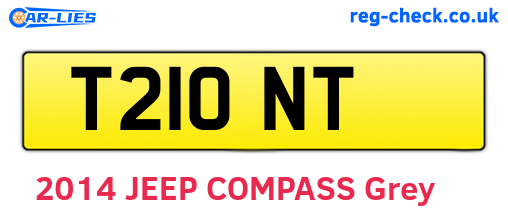 T21ONT are the vehicle registration plates.