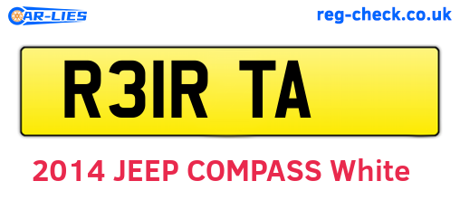 R31RTA are the vehicle registration plates.