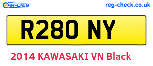 R28ONY are the vehicle registration plates.