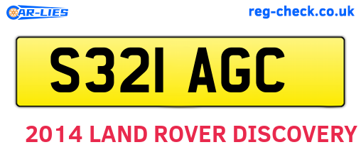 S321AGC are the vehicle registration plates.