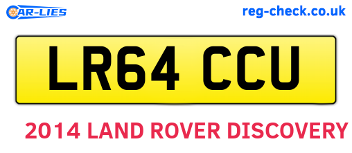 LR64CCU are the vehicle registration plates.