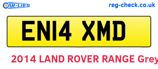 EN14XMD are the vehicle registration plates.