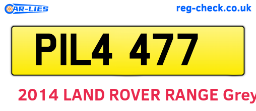 PIL4477 are the vehicle registration plates.