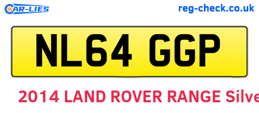 NL64GGP are the vehicle registration plates.