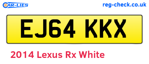 White 2014 Lexus Rx (EJ64KKX)