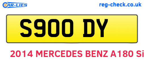 S90ODY are the vehicle registration plates.