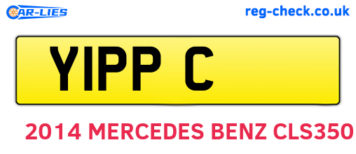 Y1PPC are the vehicle registration plates.