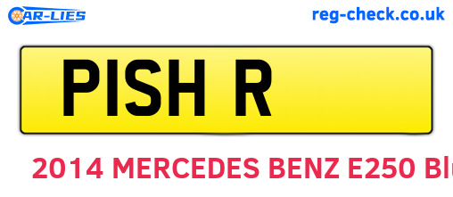 P1SHR are the vehicle registration plates.
