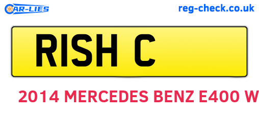 R1SHC are the vehicle registration plates.