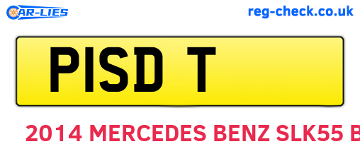 P1SDT are the vehicle registration plates.