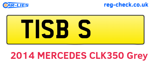 T1SBS are the vehicle registration plates.