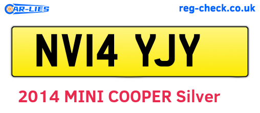 NV14YJY are the vehicle registration plates.