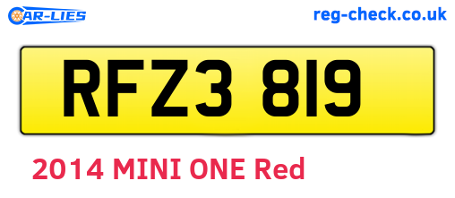 RFZ3819 are the vehicle registration plates.