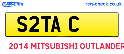 S2TAC are the vehicle registration plates.