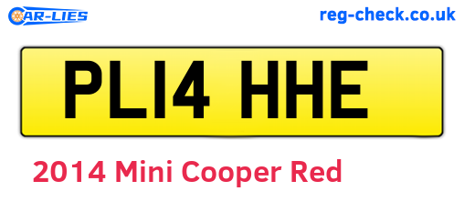 Red 2014 Mini Cooper (PL14HHE)