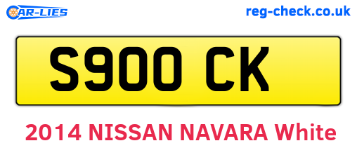 S90OCK are the vehicle registration plates.