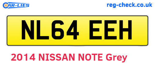NL64EEH are the vehicle registration plates.