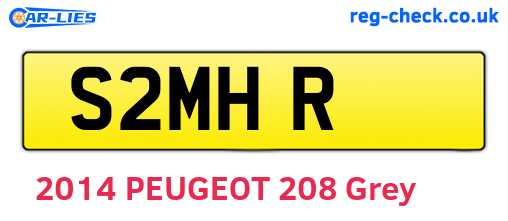S2MHR are the vehicle registration plates.