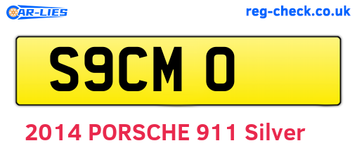 S9CMO are the vehicle registration plates.