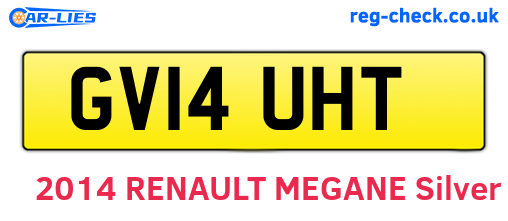 GV14UHT are the vehicle registration plates.