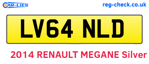 LV64NLD are the vehicle registration plates.