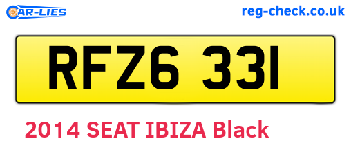 RFZ6331 are the vehicle registration plates.