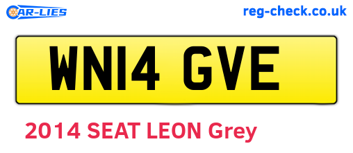 WN14GVE are the vehicle registration plates.