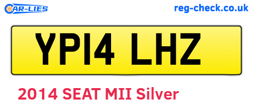YP14LHZ are the vehicle registration plates.