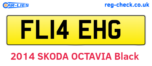FL14EHG are the vehicle registration plates.