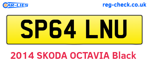 SP64LNU are the vehicle registration plates.