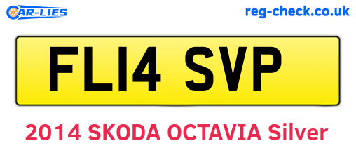 FL14SVP are the vehicle registration plates.
