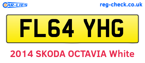 FL64YHG are the vehicle registration plates.