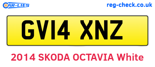 GV14XNZ are the vehicle registration plates.