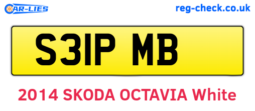 S31PMB are the vehicle registration plates.