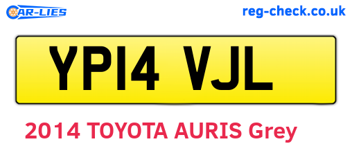 YP14VJL are the vehicle registration plates.