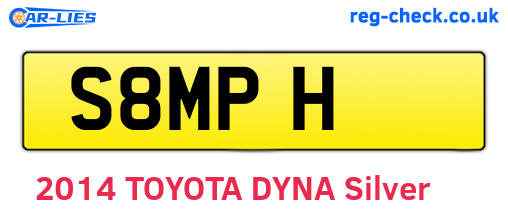 S8MPH are the vehicle registration plates.