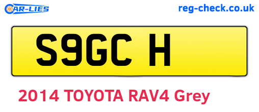 S9GCH are the vehicle registration plates.