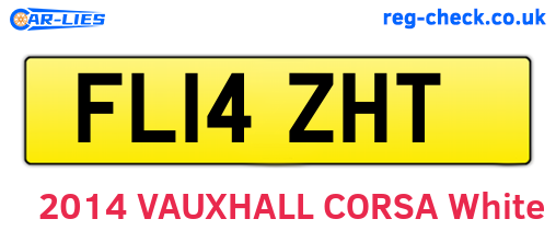 FL14ZHT are the vehicle registration plates.