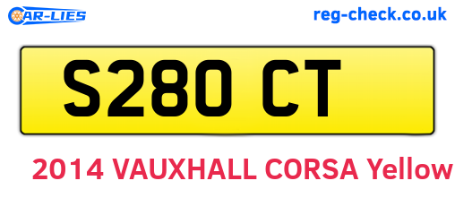 S28OCT are the vehicle registration plates.