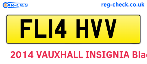 FL14HVV are the vehicle registration plates.