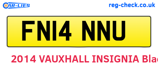 FN14NNU are the vehicle registration plates.