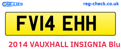 FV14EHH are the vehicle registration plates.